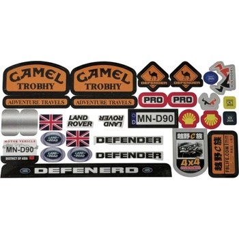 IQ models Polepy RC modelů Land Rover 1/12