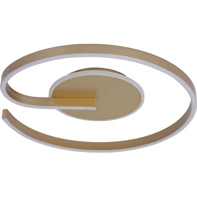 MILAGRO Led таванно осветително тяло lorenzo led/22w/230v Ø 50 см, златно (mi2871)