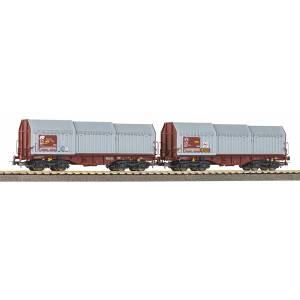  Комплект вагони с телескопични покриви fs iv (28308)