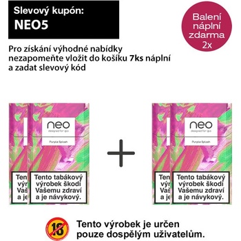neo british american tobacco British American Tobacco Náplň Glo NEO Sticks Purple Splash
