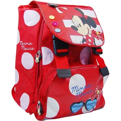 Mickey Mouse Ученическа раница Мини Маус, за първи клас, 1 отделение