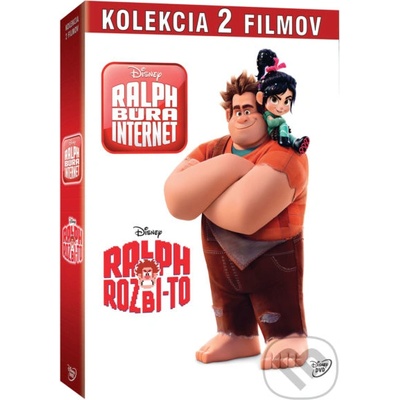 Ralph Rozbi-to + Ralph búra internet kolekcia DVD