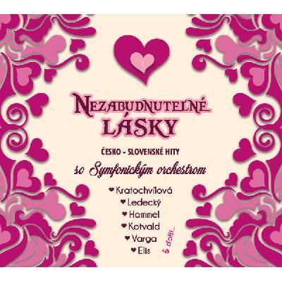 Various Artists - Nezabudnuteľné Lásky Česko - Slovenské Hity so Symfonickým Orchestrom CD