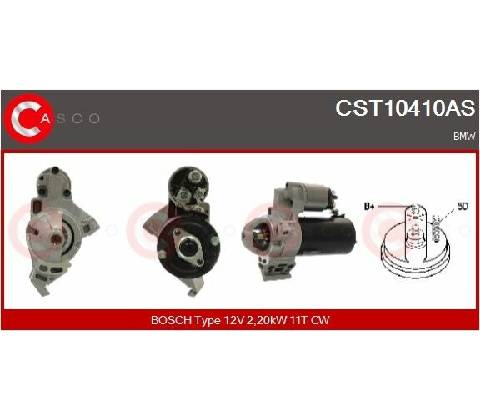 Štartér CASCO CST10410AS