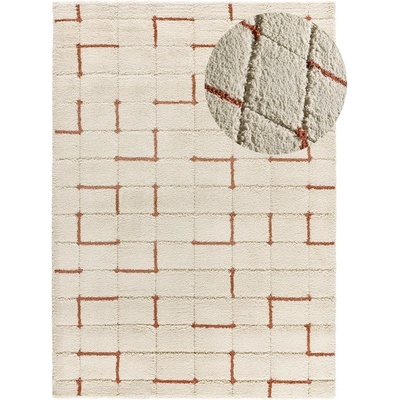 Universal Килим в тухлен и кремав цвят 80x150 cm Brenda - Universal (50780)