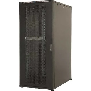 Lande Свободно стоящ комуникационен шкаф Lande CK 42U 19 (600x800 mm), перфорирана врата, Черен | LN-CS42U6080-BL-541 (LN-CS42U6080-BL-541)