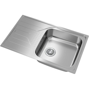 Teka Кухненска мивка TEKA, Universe 50 T-XP 1B 1D (Universe 50 T-XP 1B 1D) Мивка за вграждане