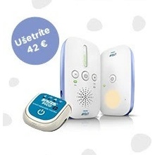 Snuza Monitor Dychu Smart Snuza Pico + Avent Baby Monitor SCD501