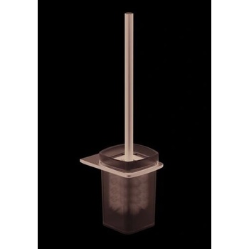 Kielle Vega WC štětka nástěnná s držákem matné sklo matná černá 40518004