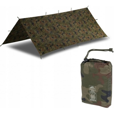 Helikon-Tex Supertarp Small 250 x 200 cm PL Woodland – Zboží Dáma