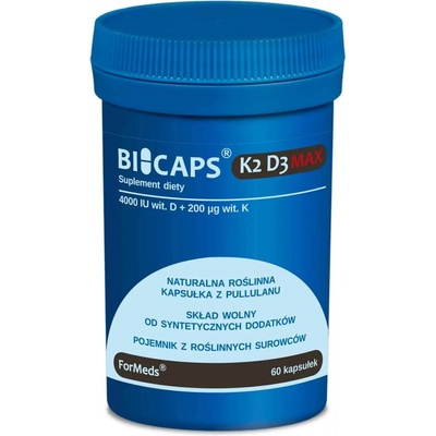 Formeds bicaps k2 d3 max 60 kapsúl