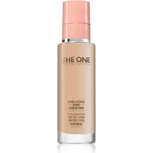 Oriflame The One Everlasting Sync Stress-Free дълготраен фон дьо тен SPF 20 цвят Porcelain 30ml