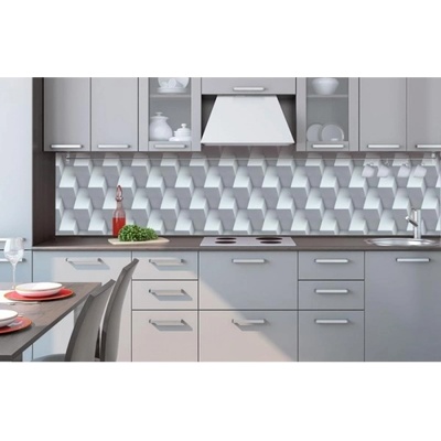 DIMEX ART Фототапет за кухня - 3d кубна стена 260 x 60 см