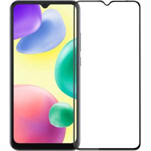  Извит 3D удароустойчив стъклен протектор покриващ целия екран марка MOFI за Xiaomi Redmi 10C - с черна рамка