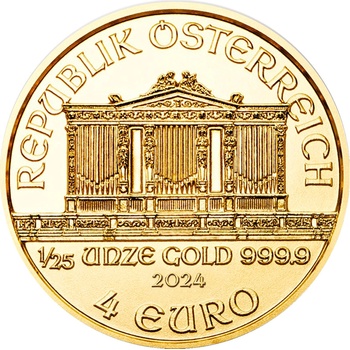 Münze Österreich Zlatá minca Wiener Philharmoniker 1/25 oz