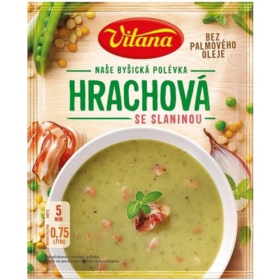 Vitana Naše Byšická polévka Hrachová se slaninou 72 g