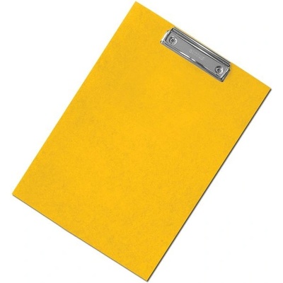 Caesar Office A4 podložka psací s klipem žlutá – Sleviste.cz