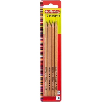 Herlitz Моливи Herlitz HB от естествено дърво 4бр. 08670556 (08670556)