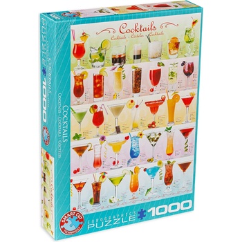 EUROGRAPHICS Пъзел Eurographics от 1000 части - Коктейли (EG60000588)