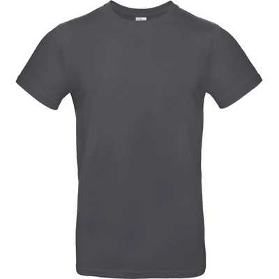 B&C Collection B&c e190 / Мъжка тениска от плътен памук - тъмносива s (01003t67001)