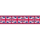 Red Dingo Vodítko přep. Union Jack Flag