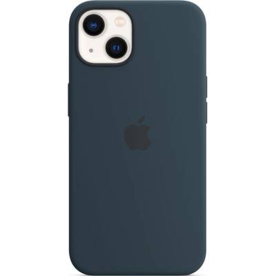 Apple Оригинален гръб Apple Silicone Magsafe Cover за iPhone 13 - Син, MM293ZM/A