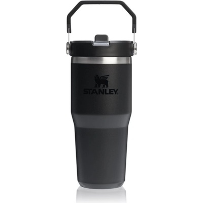 STANLEY IceFlow Flip Straw 2.0 Tumbler неръждаема термобутилка за вода Black 2.0 410ml