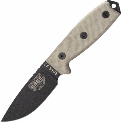 ESEE Knives Model 3 survival knife 3MIL-P-B sheath and MOLLE