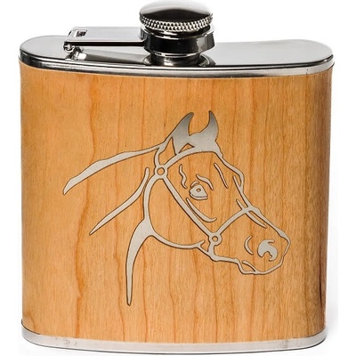 Ploskačka gravír Kôň 180 ml