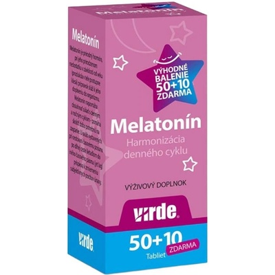 Virde Melatonin 60+10 tabliet