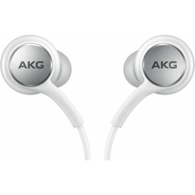 Samsung Galaxy Akg Original Wire Earphones Type C With Microphone IC-100Bwe white Blister