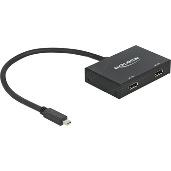 Delock mini DisplayPort > 2 x DisplayPort (87695)