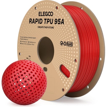 Elegoo Rapid TPU 95A Red - 1, 75 mm / 1000 g (50.203.0633)