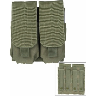 Mil-tec na zásobníky M4/M16 dvojité oliv