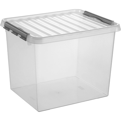 Q-Line Box s vekom 50 × 40 × 38 cm 52 l transparentný 79900609