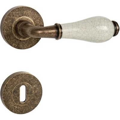 AC-T SERVIS ANTIK BB bronz matná patina/porcelán – Zbozi.Blesk.cz
