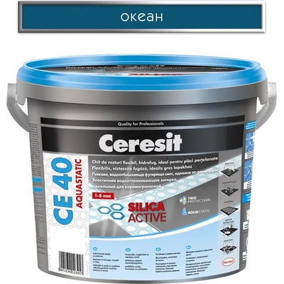 CERESIT ФУГА АКВАСТАТИЧНА СЕ40 2кг ОКЕАН (2164589, 3047253)
