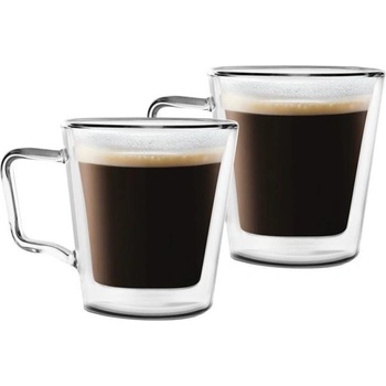 Vialli Design DIVA dvojstenné poháre na kávu a čaj 25875 2 x 250 ml