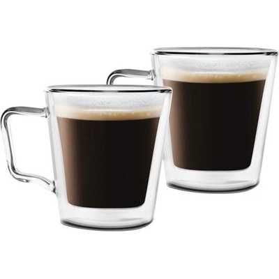 Vialli Design DIVA dvojstenné poháre na kávu a čaj 25875 2 x 250 ml
