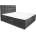 Мебели КАМБО Тапицирано легло Boxspring сиво Belajio B4 Aria 17 K3