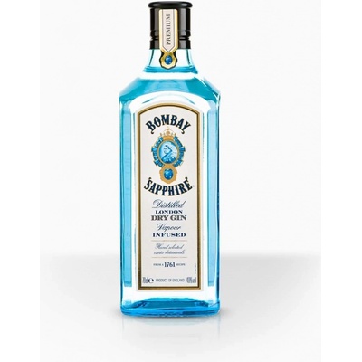 Bombay Sapphire London Dry Gin 40% 0,7 l (čistá fľaša)