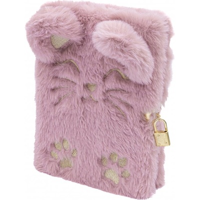 Дневник със заключване, Astra, Пухкаво коте, A5, 19 x 9 x 8 см