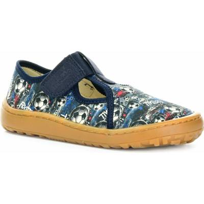 Froddo barefoot Canvas T-bar G1700439-9 Blue+
