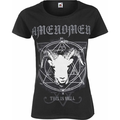 AMENOMEN Дамска тениска amenomen - this is hell - omen056da