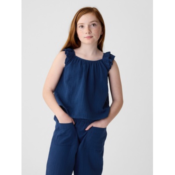 GAP Детски мюслинов топ GAP GAP | Sin | Момичешки | 104/110
