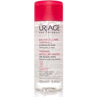 Uriage Eau Micellaire Thermale micelárna čistiaca voda pre citlivú pleť so sklonom k začervenaniu (Soothes, Removes Make-Up, Cleanses) 100 ml