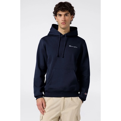 Champion Men’s Fleece Hoodie with Small Embroidered Logo Icons navy blue