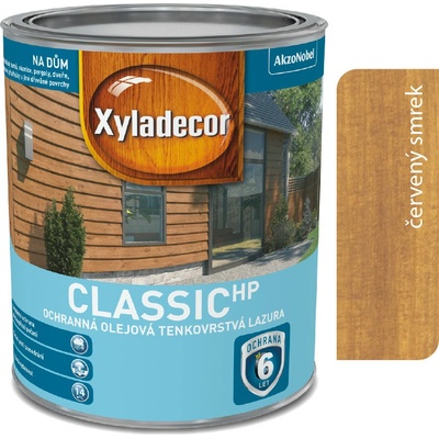 XylaDecor Classic HP 0,75 l červený smrek