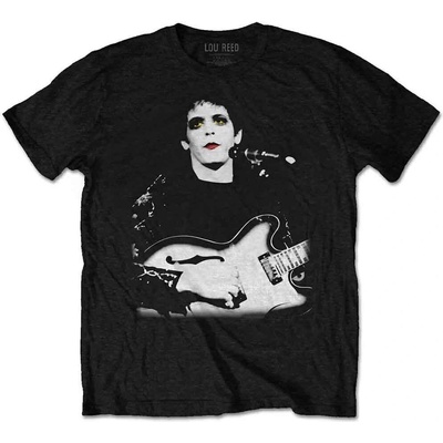 Lou Reed Bleached Photo Black M Риза (LOUTS03MB02)
