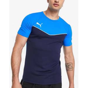PUMA IndividualRISE Jersey Tee Navy - magazinko